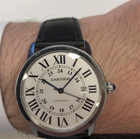 used mens cartier watch|vintage cartier watches for men.